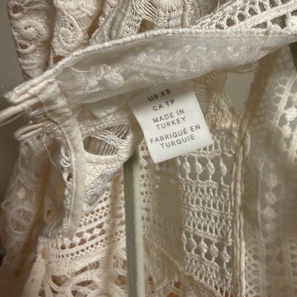 XS/S H&M bloggers fav Crochet Lace midi Summer Dress PtP 17” - Picture 8 of 10